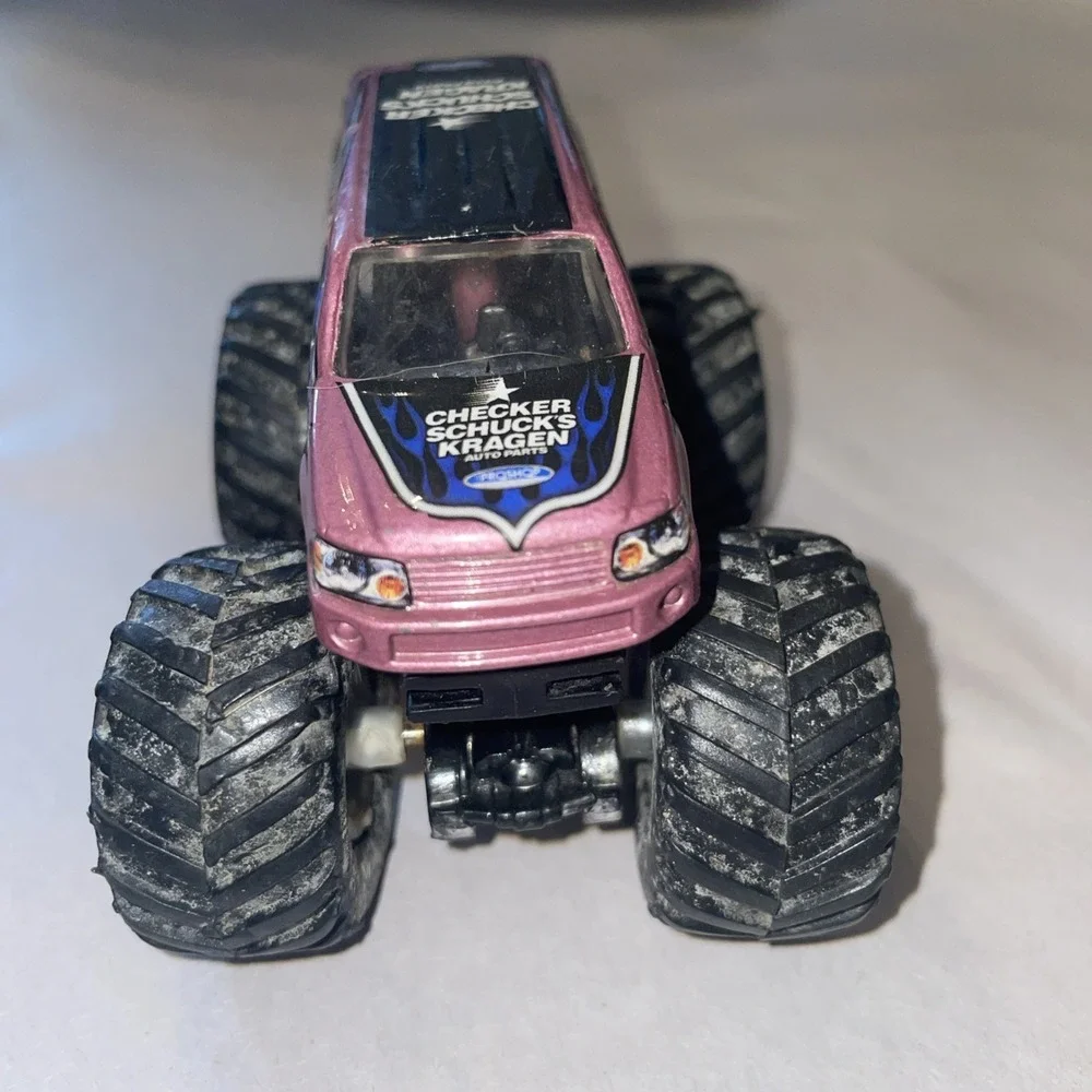 Four Monster Truck Metal Body Diecast 1:64